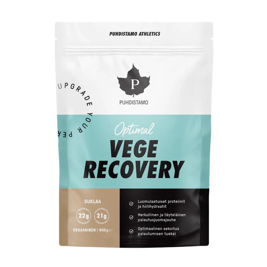 Puhdistamo Optimal Vege Recovery 800g čokoláda