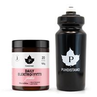 Electrolyte Daily Powder 100g jahoda + láhev 500ml ZDARMA