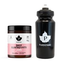 Electrolyte Daily Powder 100g jahoda + láhev 500ml ZDARMA