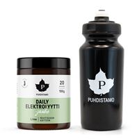 Electrolyte Daily Powder 100g limetka + láhev 500ml ZDARMA