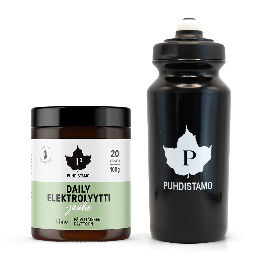 Electrolyte Daily Powder 100g limetka + láhev 500ml ZDARMA