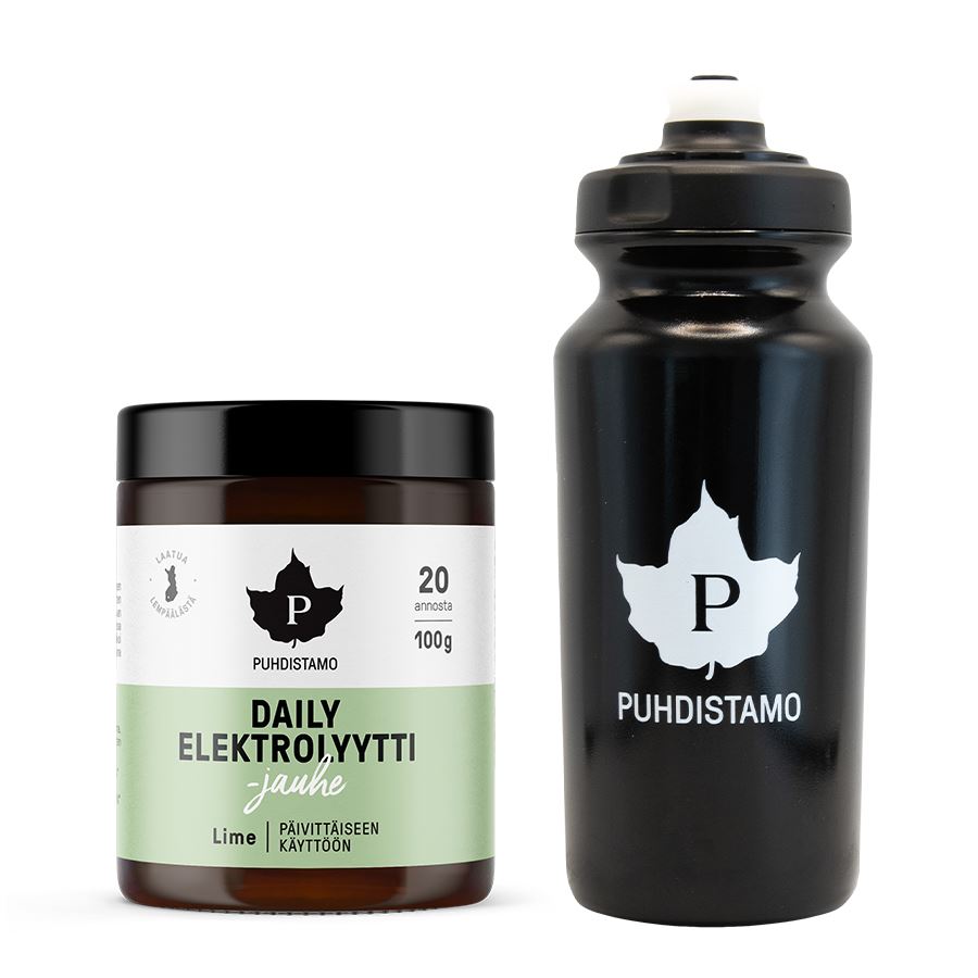 Electrolyte Daily Powder 100g limetka + láhev 500ml ZDARMA