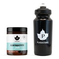 Electrolyte Powder 120g lemon cola (Sitruuna cola) + láhev 500ml ZDARMA