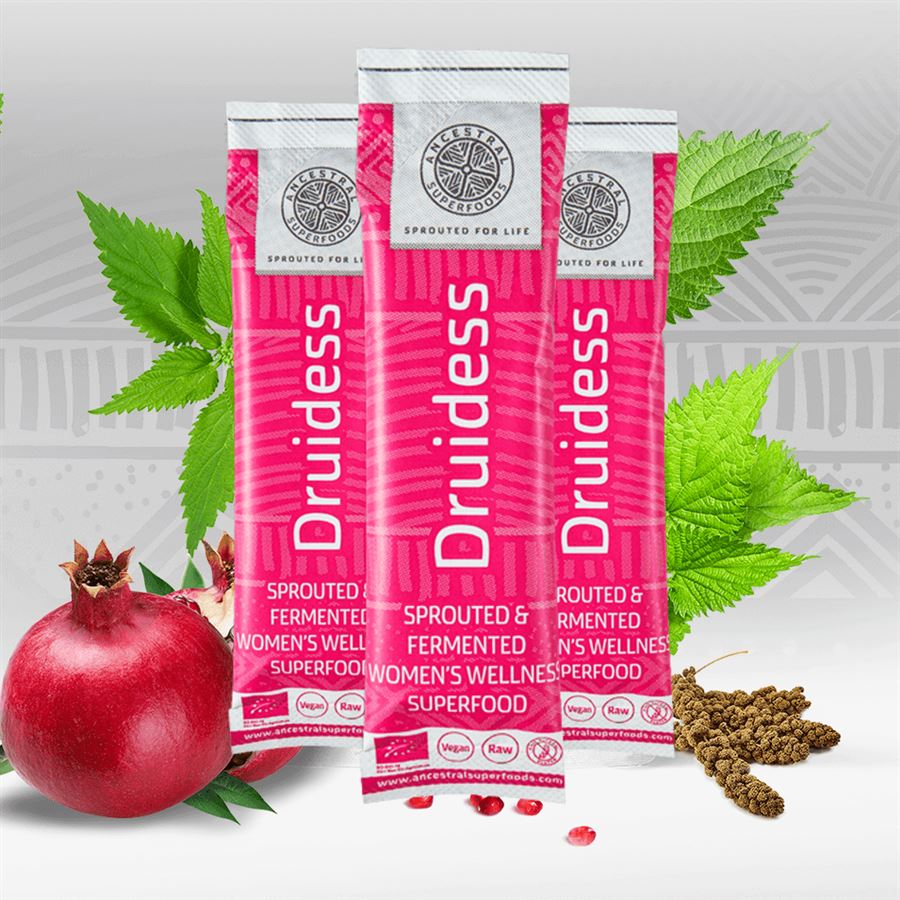 Druidess BIO (Fermentovaná funkční strava - zdraví a krása pro ŽENY) 10g balení 10 sáčků