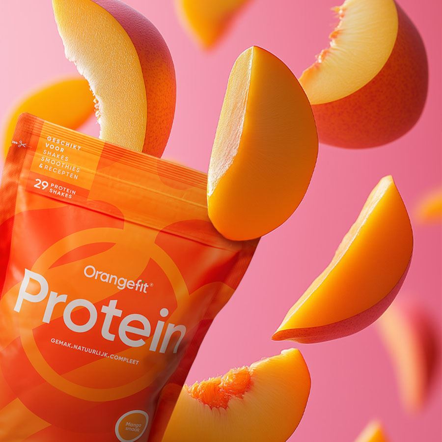 Plant Protein 750 g mango-broskev