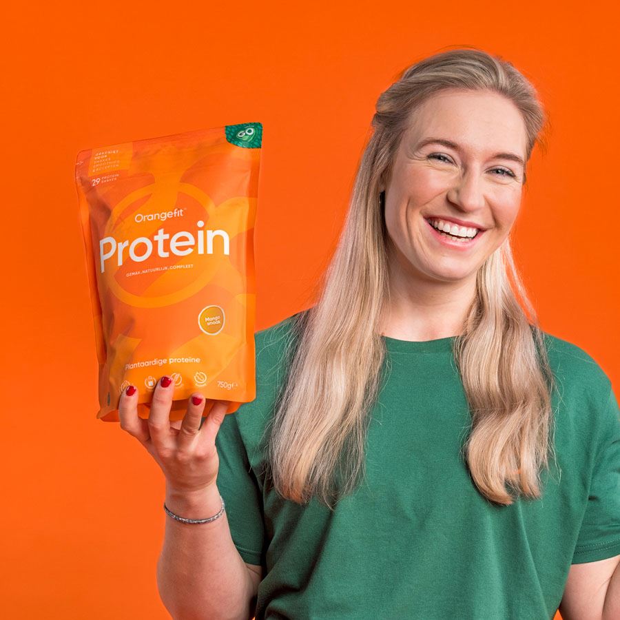 Plant Protein 750 g mango-broskev
