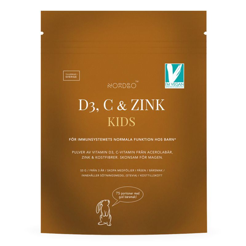 Vitamin D3, C & Zink Kids 53g