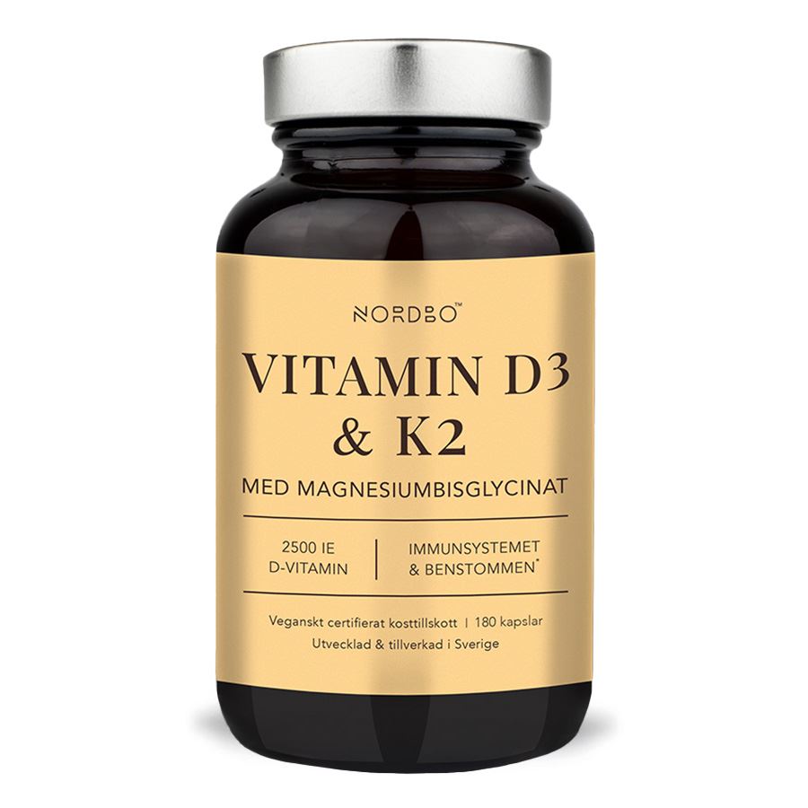 Vitamin D3 a K2 180 kapslí