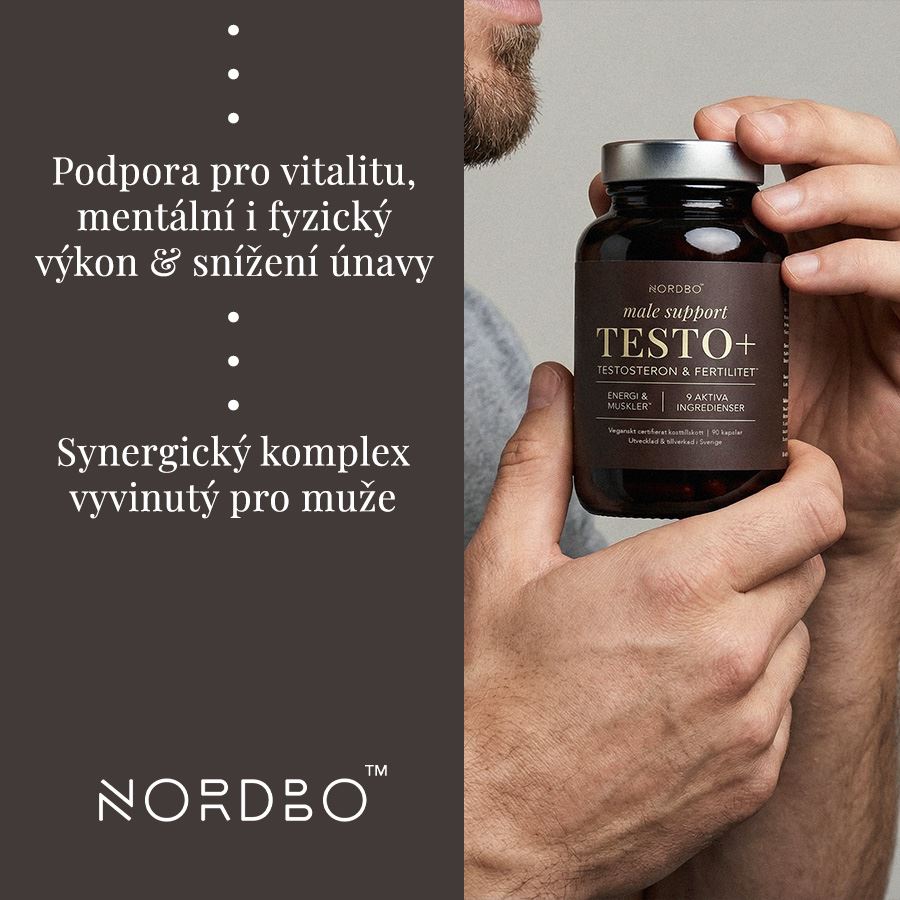Male Support TESTO+ 90 kapslí