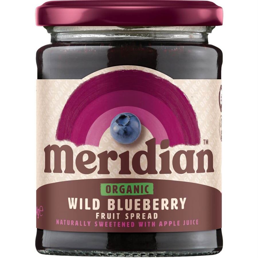 Fruit Spread 284g wild blueberry Organic (Borůvkový džem BIO)