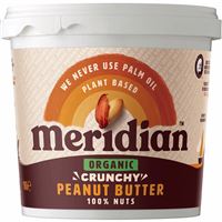 Peanut Butter 1kg Crunchy Organic (Araršídový krém křupavý BIO)