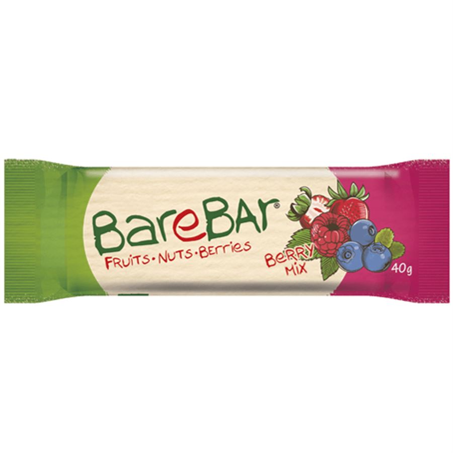 Bare Bar 40g berry mix