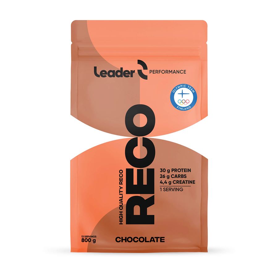 Leader Reco High Quality 800g čokoláda (Po výkonu - fitness, silové sporty)