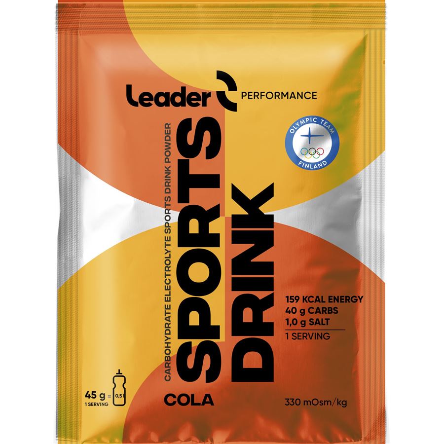 Leader Sports Drink 45g cola (Energetický a iontový nápoj)