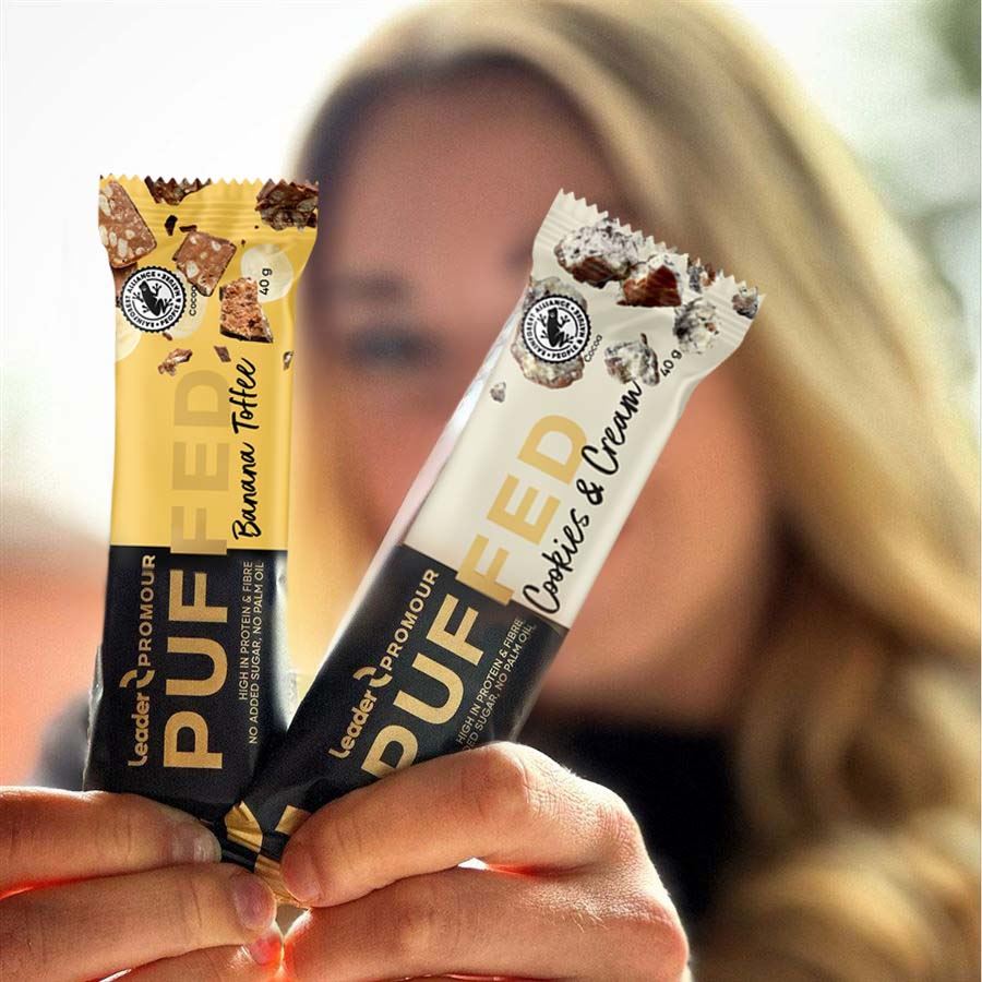Puffed 40g cookies & cream