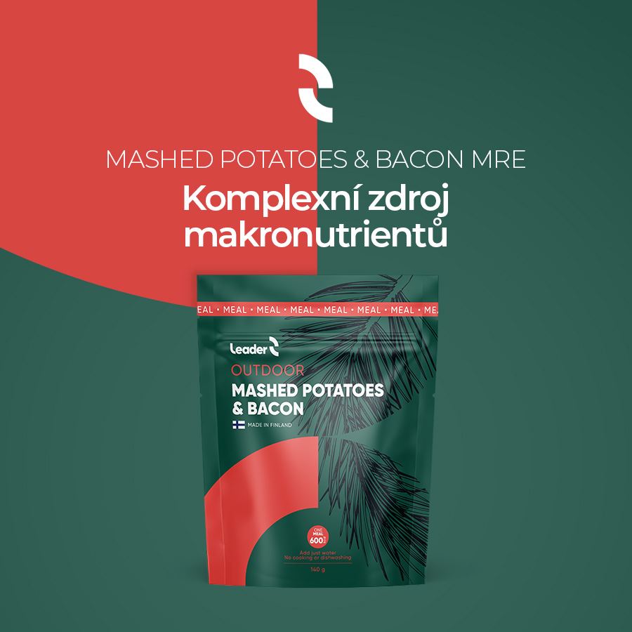 Outdoor Mashed Potatoes and Bacon 140g (Dehydrované kompletní jídlo)