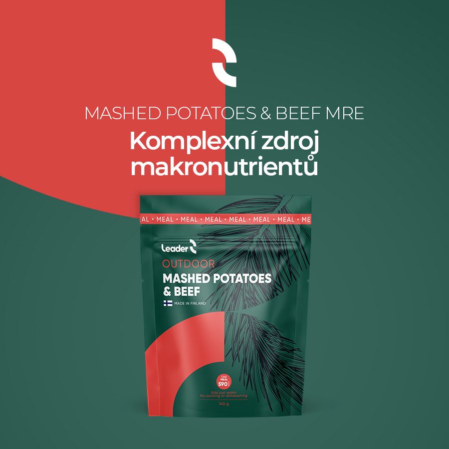 Outdoor Mashed Potatoes and Beef 140g (Dehydrované kompletní jídlo)