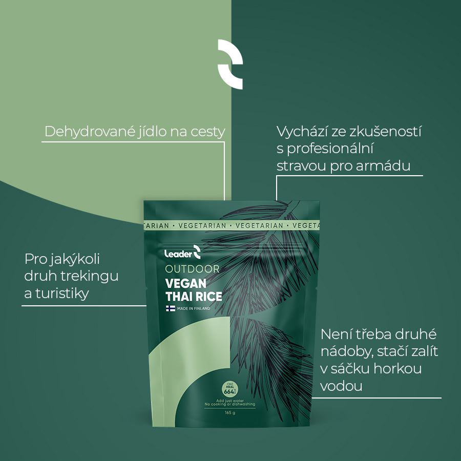 Outdoor Vegan Thai Rice 165g (Dehydrované kompletní jídlo)