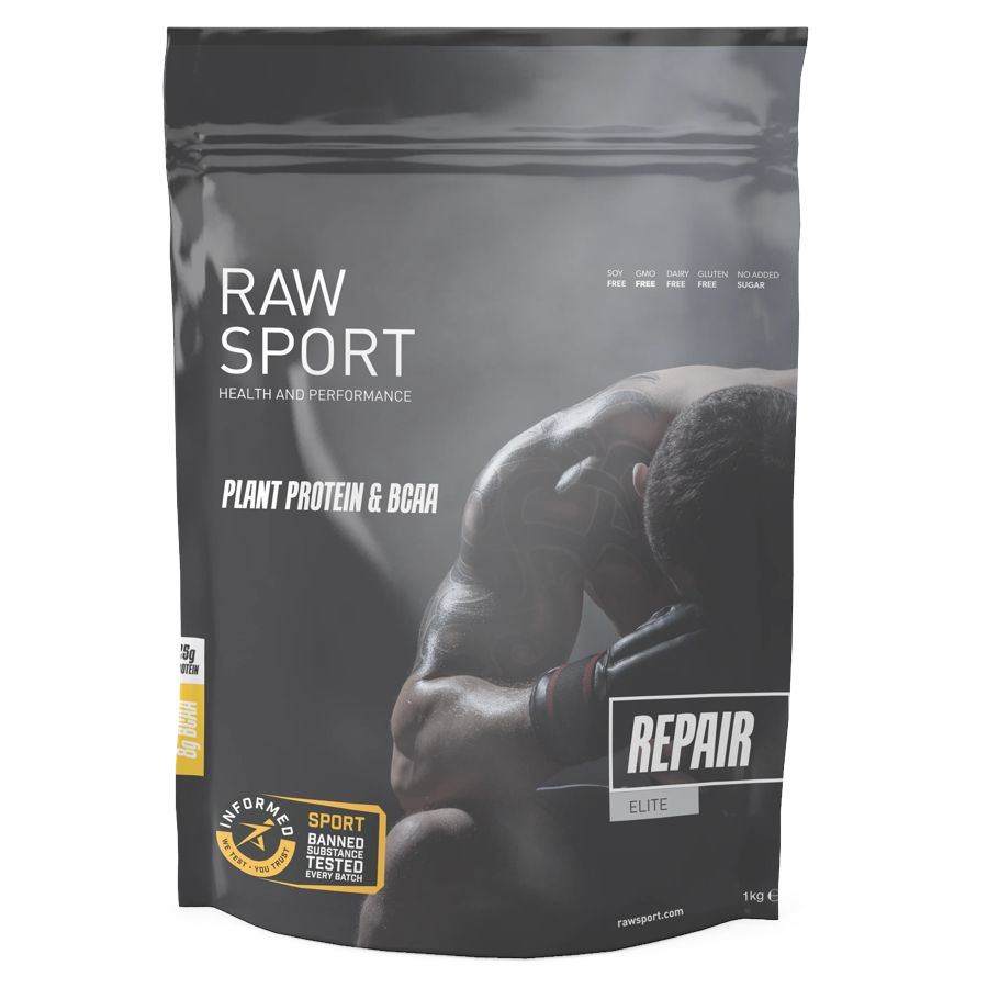 Raw Sport Elite Repair Protein 1kg chocolate and vanilla