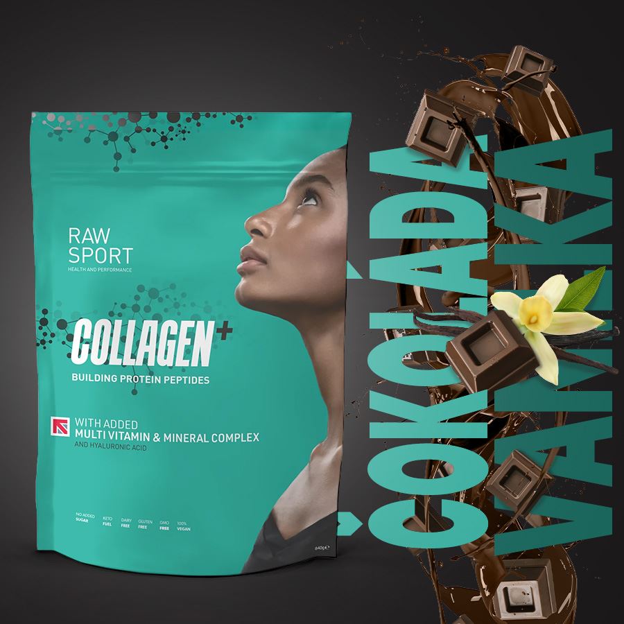 Collagen Building Protein Peptides 840g čokoláda vanilka