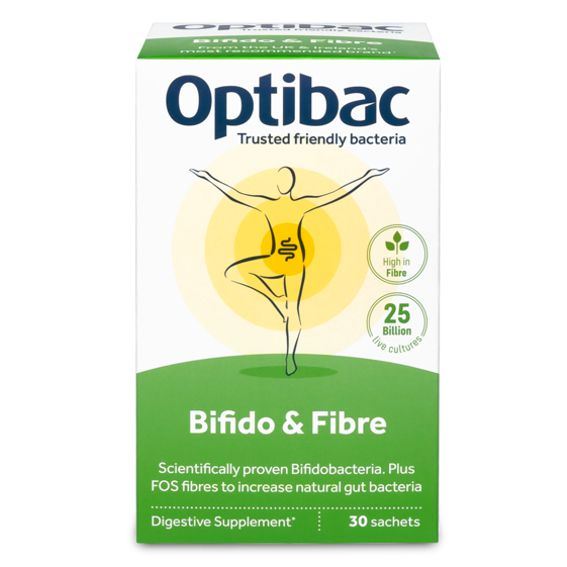 Optibac Bifido and Fibre (Probiotika při zácpě) 30 x 6g sáček