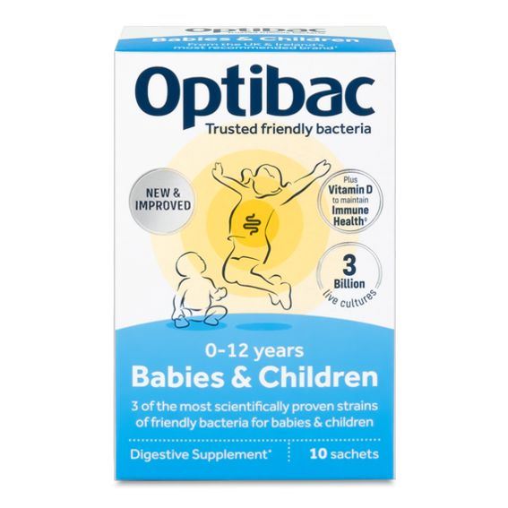 Optibac Probiotika pro miminka a děti 10 x 1,5g sáček