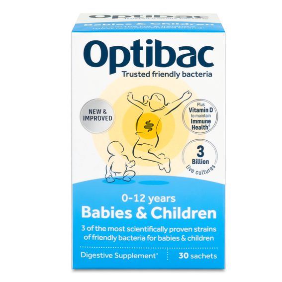 Optibac Probiotika pro miminka a děti 30 x 1,5g sáček