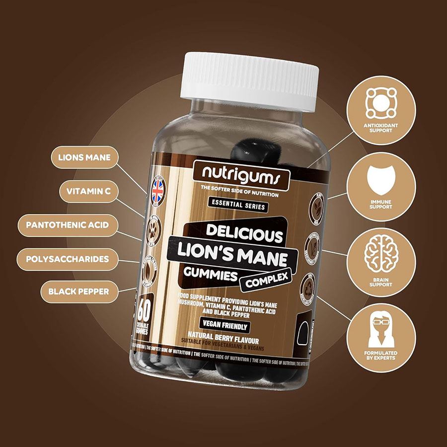 Lions Mane Complex 60 gummies