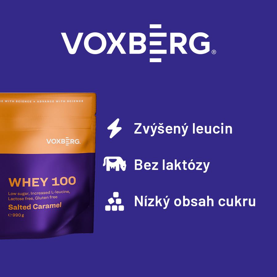 Whey Protein 100 990g slaný karamel