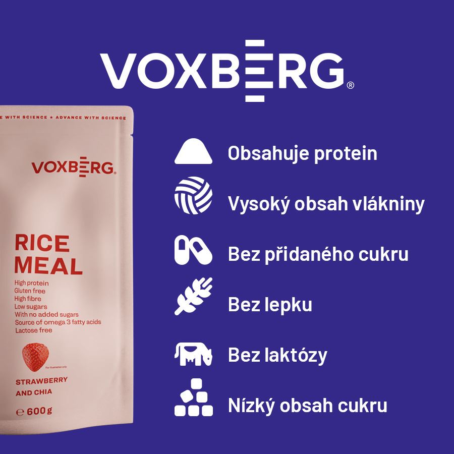 Rice Meal 600g strawberry and chia