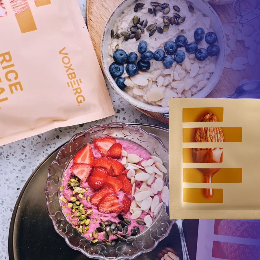 Rice Meal 60g salted caramel and almonds