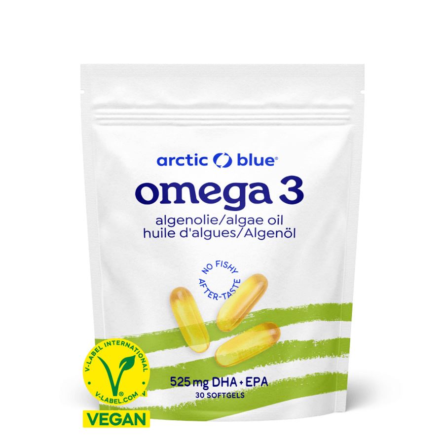 Vegan Omega 3 Algae 30 kapslí (375mg DHA, 125mg EPA)