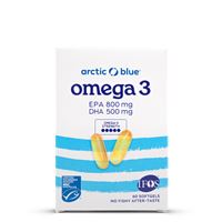 Omega 3 v blistrech 60 kapslí (500mg DHA & 800mg EPA) původ Aljaška