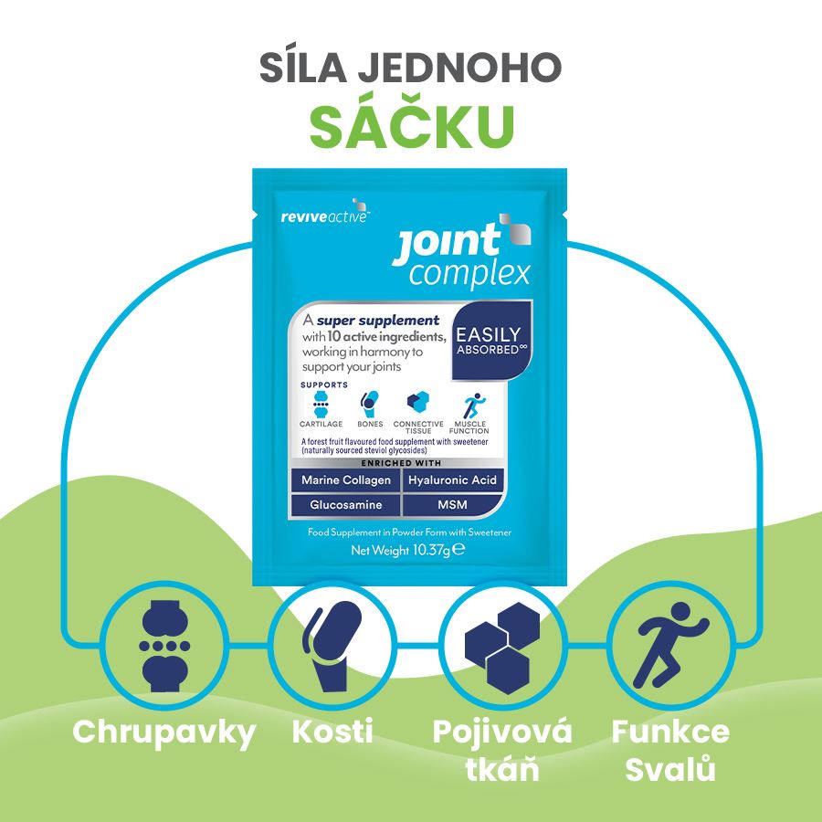 Joint Complex 30 sáčků lesní ovoce (Chrupavky, kosti, pojivová tkáň, funkce svalů)