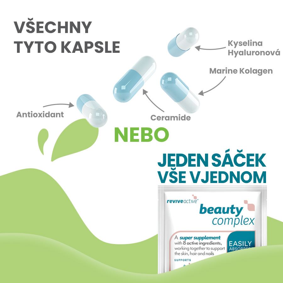 Beauty Complex 30 sáčků pomeranč ananas (Pokožka, vlasy, nehty, dásně)