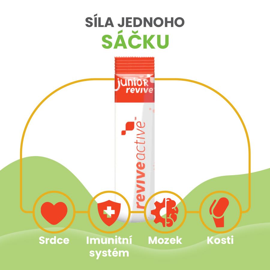 Junior Revive 20 sáčků natural (bez příchutě) (Imunita, odolnost, růst - děti)