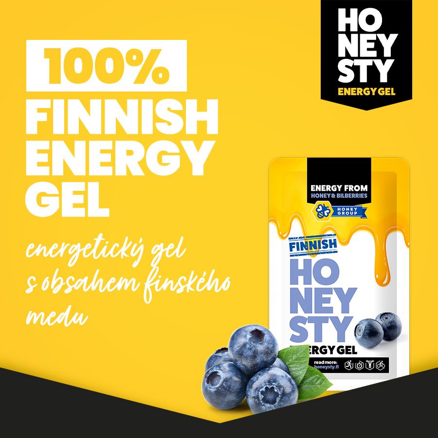Honeysty Energy Gel  25g borůvka