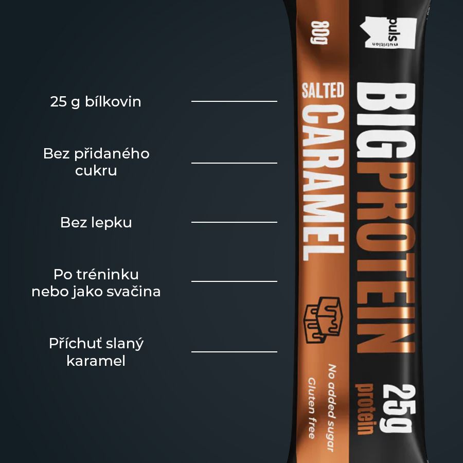 Big Protein Bar 80g salted caramel
