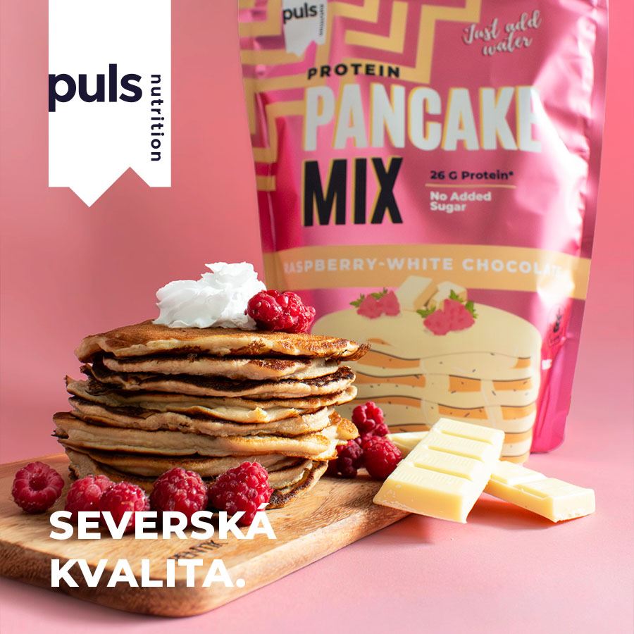 Protein Pancake Mix Vegan 500g raspberry - white chocolate