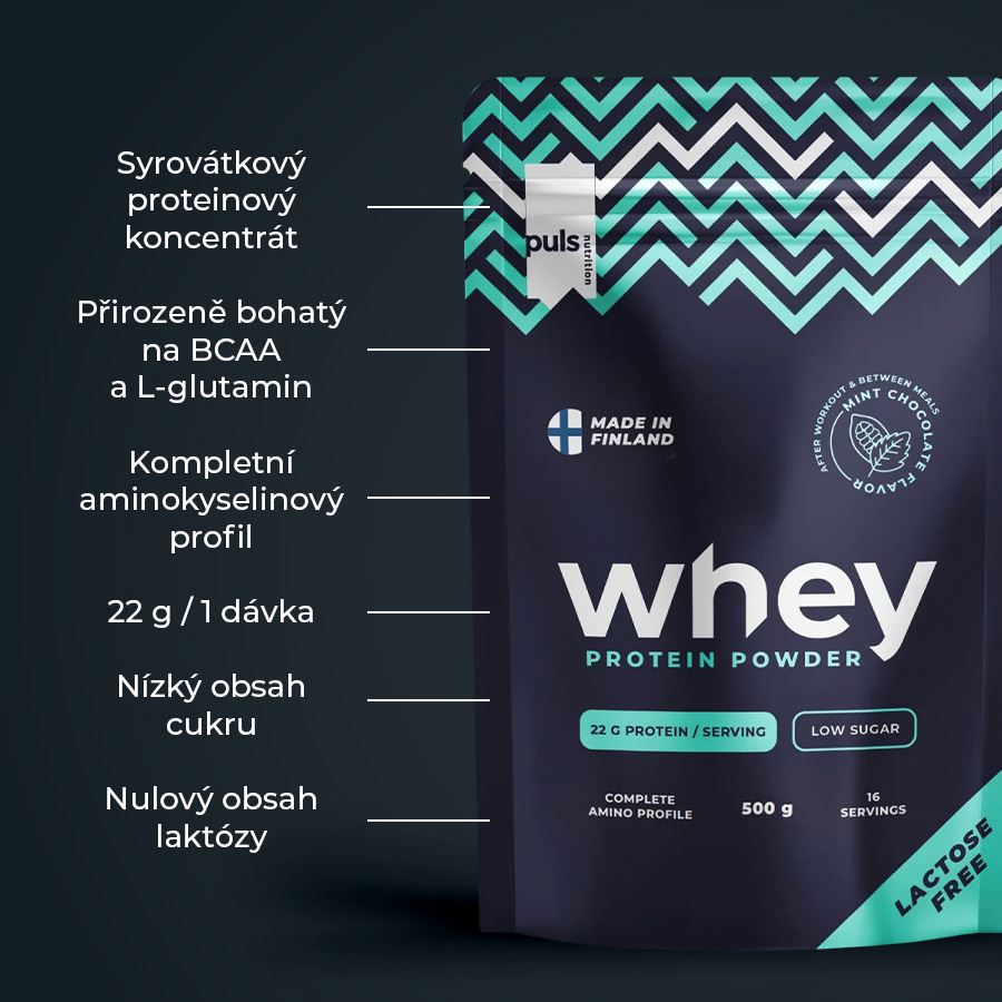 Whey Protein Lactose Free 500g mint chocolate