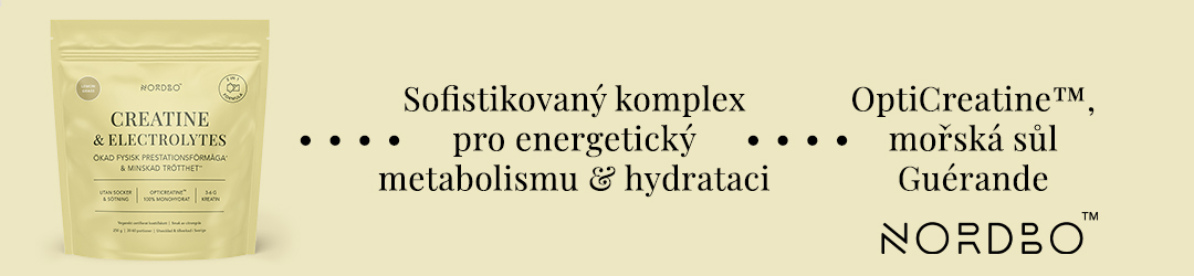 SOFISTIKOVANÝ KOMPLEX PRO ENERGETICKÝ METABOLISMUS A HYDRATACI