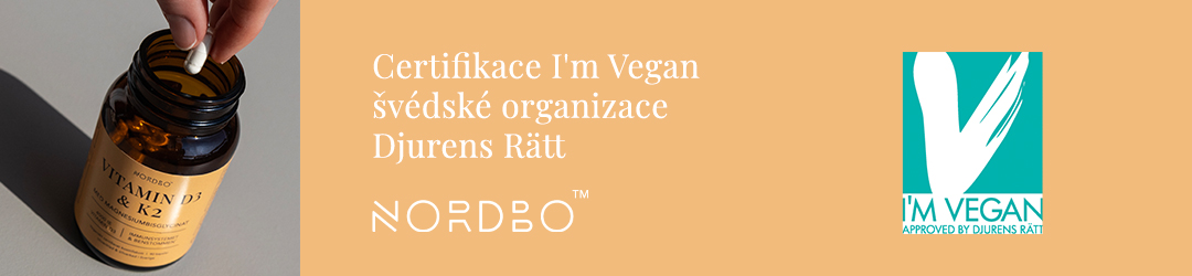 Certifikát I´m Vegan garantuje, že produkt je 100% rostlinného původu.