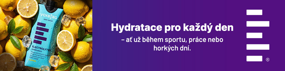 Hydratace pro každý den – ať už během sportu, práce nebo horkých dní.