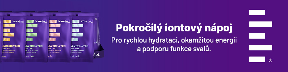 Pokročilý iontový nápoj. Pro rychlou hydrataci, okamžitou energii  a podporu funkce svalů.