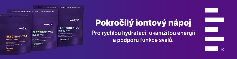 Pokročilý iontový nápoj. Pro rychlou hydrataci, okamžitou energii  a podporu funkce svalů.