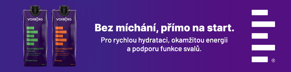 Bez míchání, přímo na start. Pro rychlou hydrataci, okamžitou energii  a podporu funkce svalů.