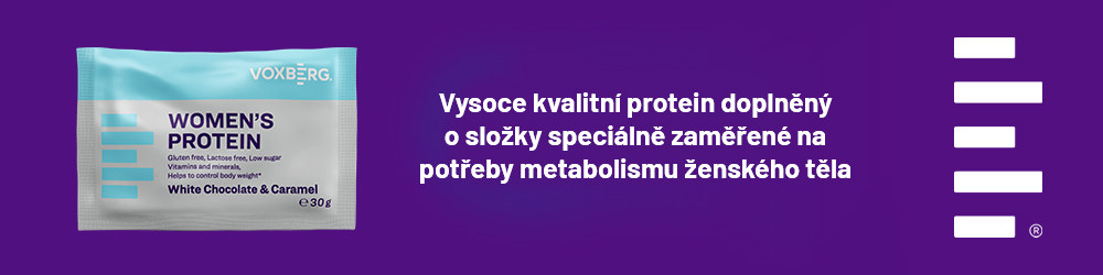 Vysoce kvalitní protein doplněný o složky speciálně zaměřené na potřeby metabolismu ženského těla