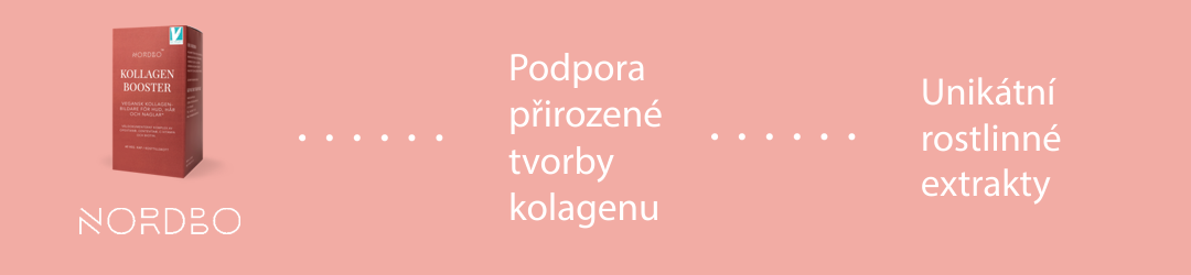 Kollagen Booster  podpora přirození tvorby kolagenu s unikátním rostliným extraktem.