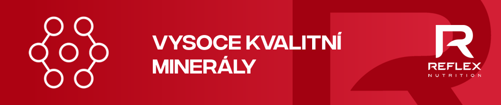 Vysoce kvalitní minerály.