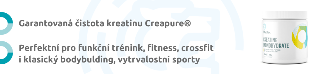 Garantovaná čistota kreatinu Creapure.